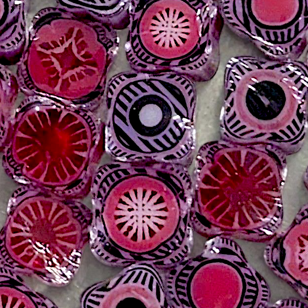 M/LG Pink Violet Geo