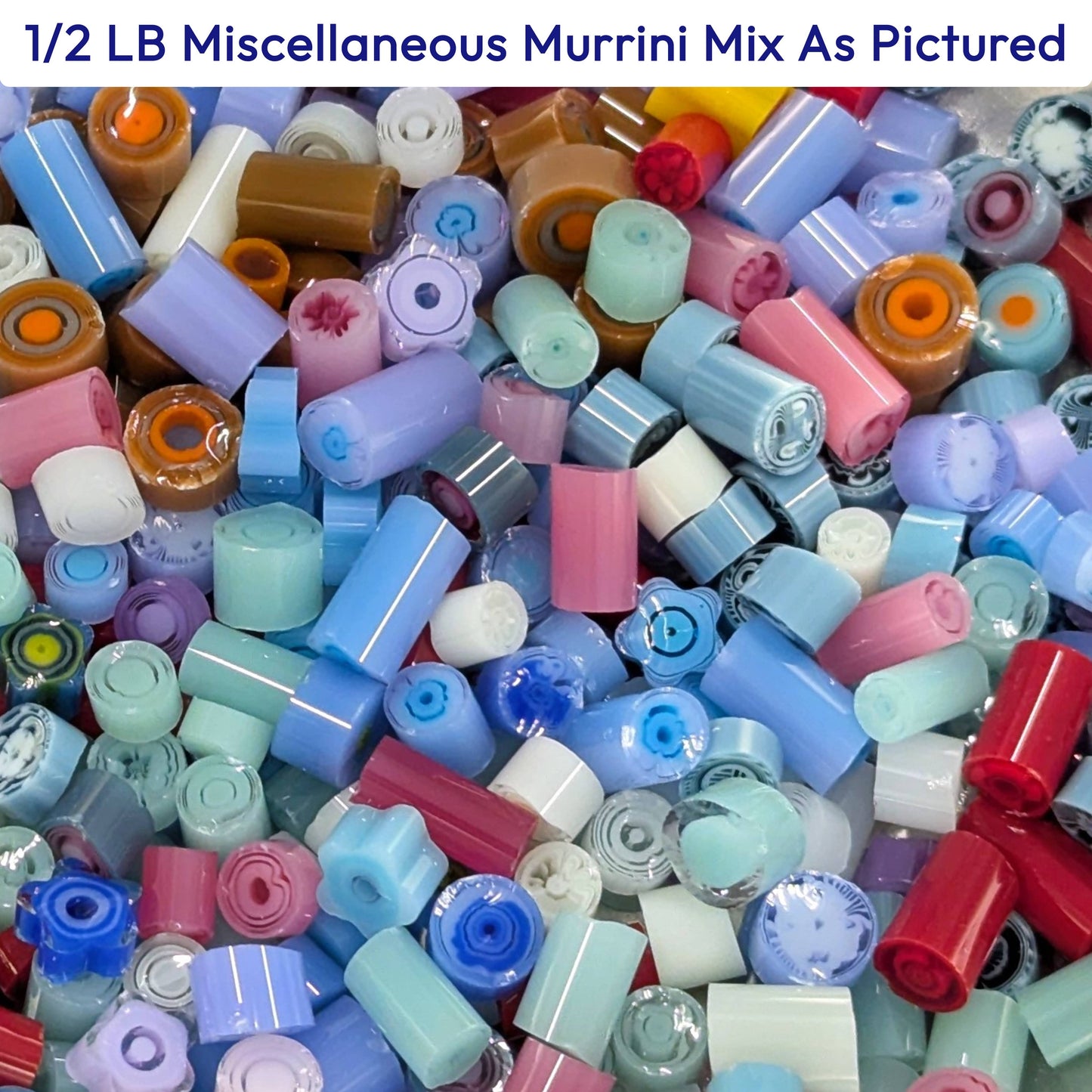 1/2 LB COE 90 Play Pack - Misc. Murrini MIx