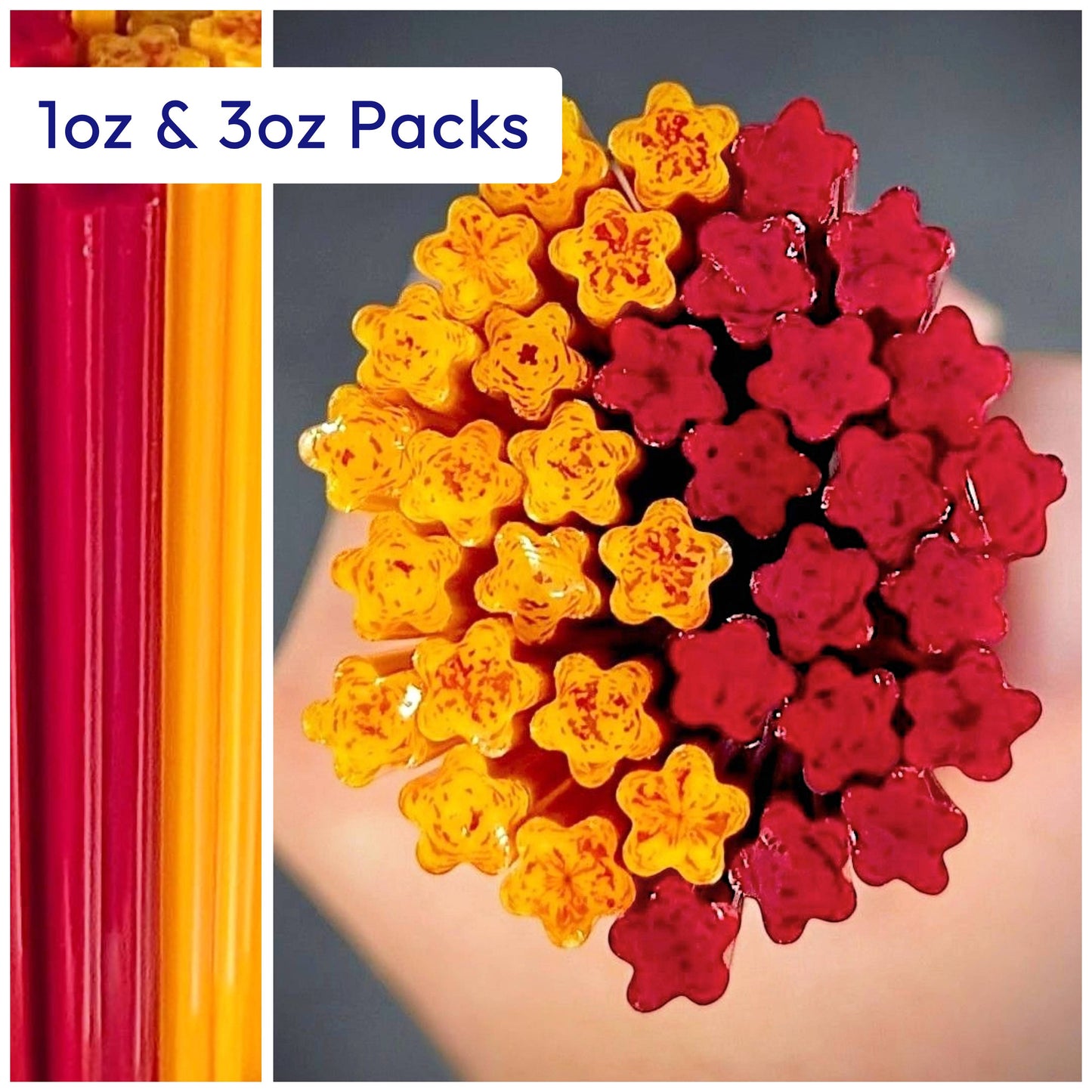 COE 90 Play Pack - Marigold & Red Flowers - No Hollows