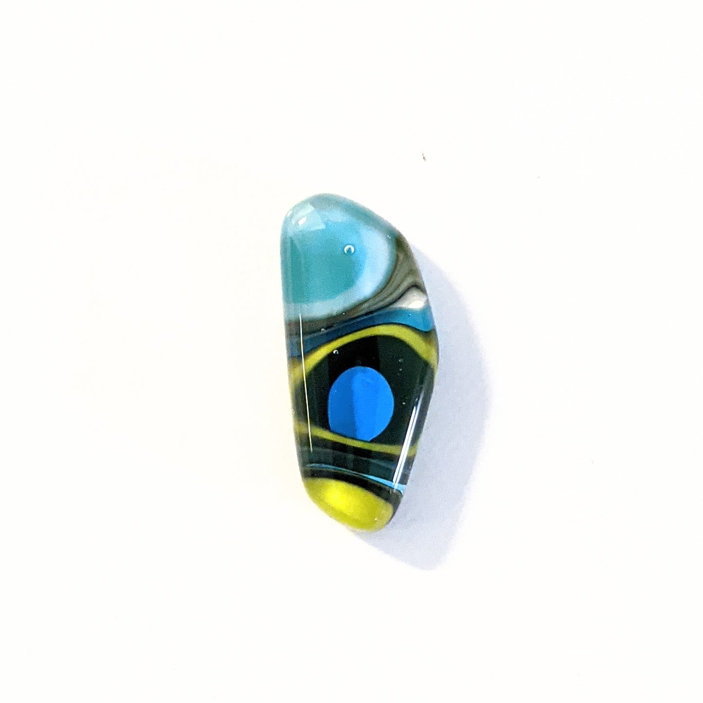 Murrini Gem Pendant J118 1" x .5"