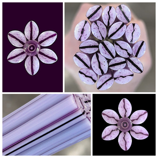 M/LG Violet Purple Petals COE 90