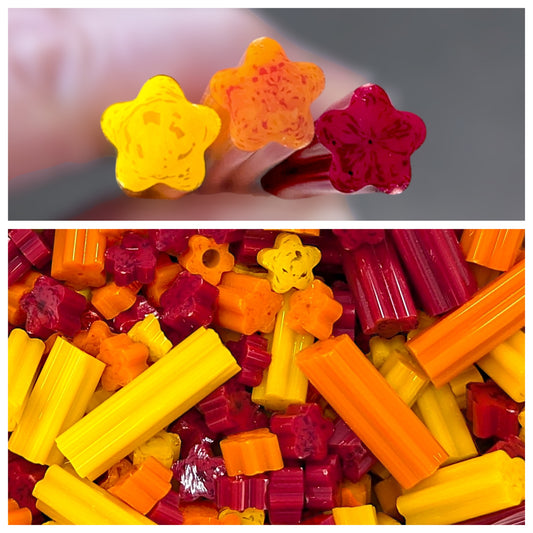 COE 90 Play Pack - Yellow/Red/Orange Floral Mix