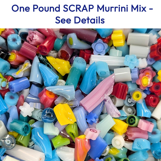 SEE NOTES - ONE LB COE 90 - Murrini SCRAP Pack