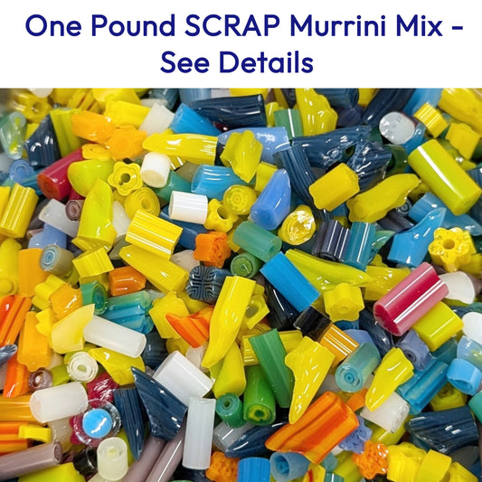 SEE NOTES - ONE POUND COE 96 Murrini SCRAP Pack