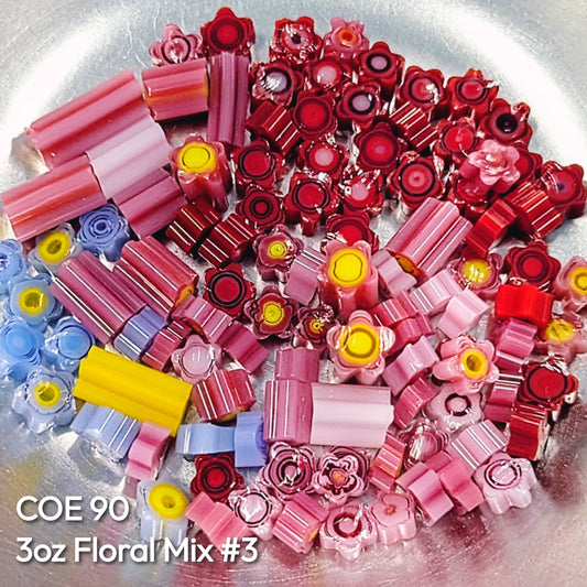 3oz COE 90 Play Pack - Floral Mix - #3