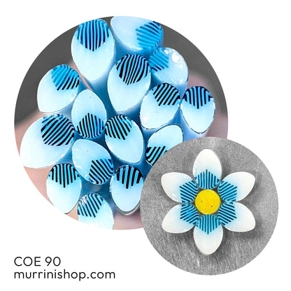 Blue Burst Petals COE 90