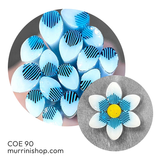 Blue Burst Petals COE 90