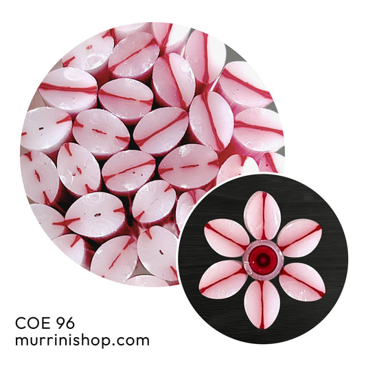 Red White Petal COE 96