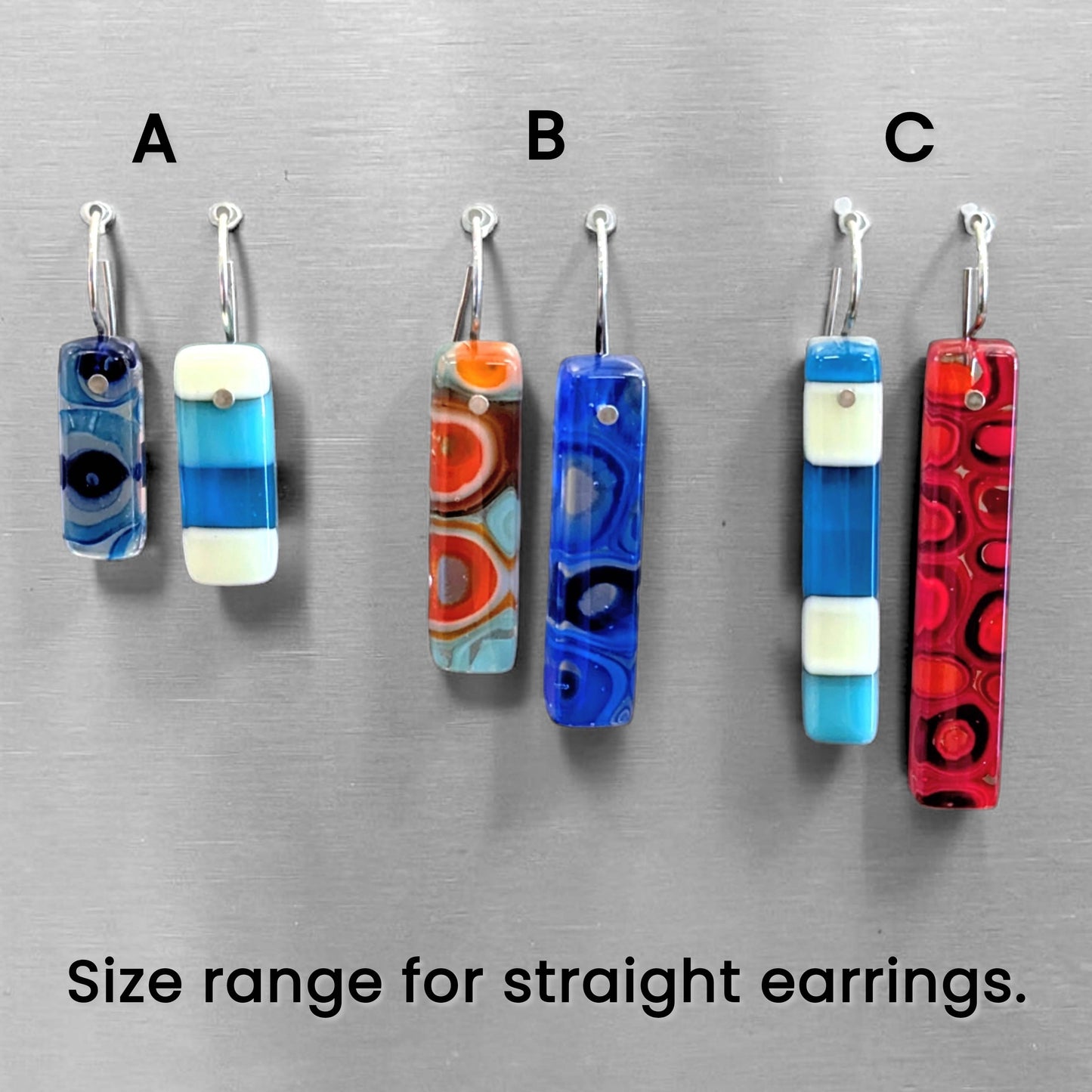 Straight Earrings 11 - Size B