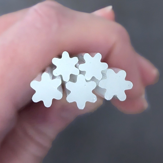 SEE NOTES - COE 90 Play Pack - Mini/Small 6 Point White Filler Flower