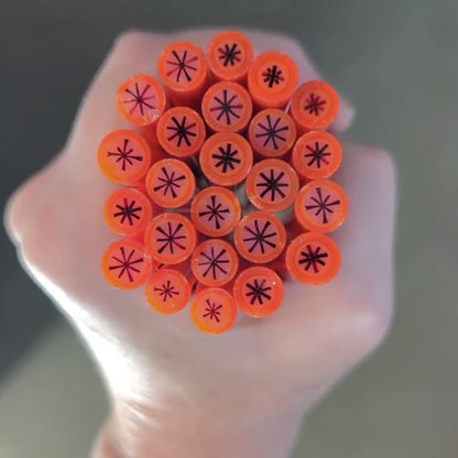 Pink Orange Starburst COE 90