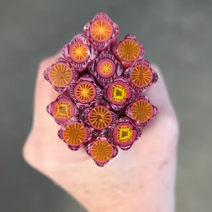 LG Pink Yellow Orange Geo