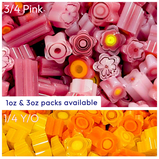 COE 90 Play Pack - Pink/Yellow/Orange  Floral Mix