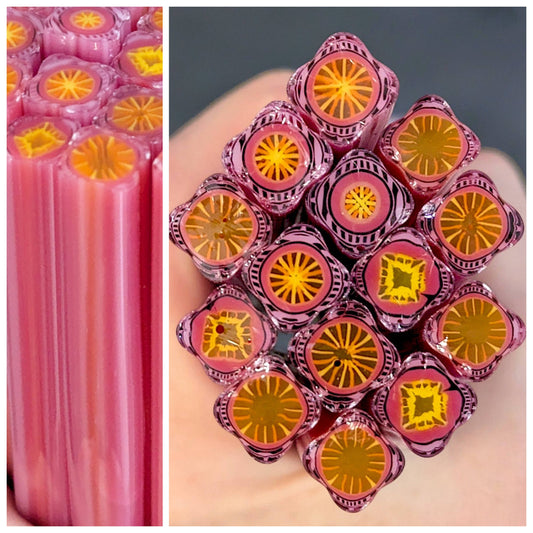 LG Pink Yellow Orange Geo