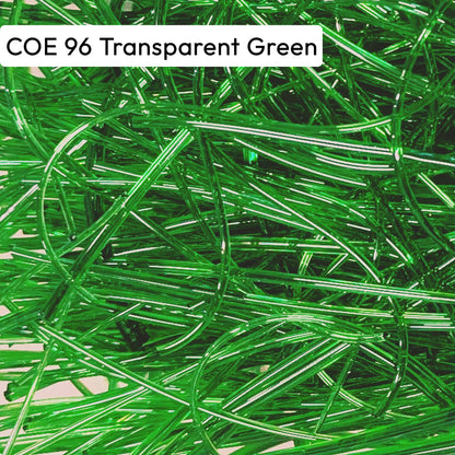 COE 96 Transparent Green Stringer - 2oz