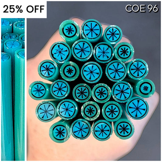 Blue Green Starburst COE 96