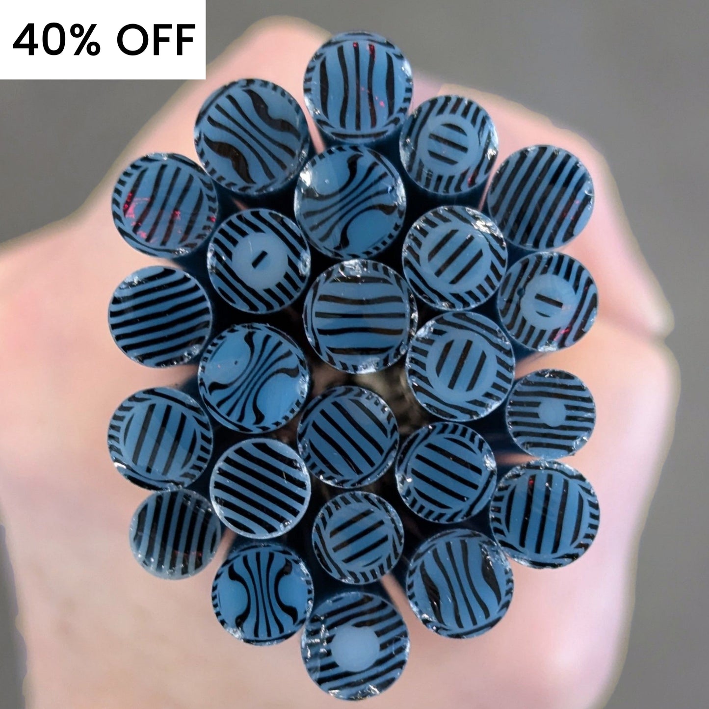 Steel Blue Stripes COE 96