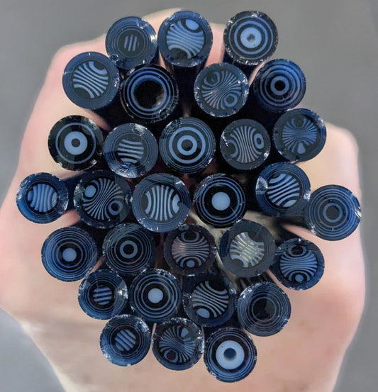 COE 90 Midnight Blue Cane & Slices