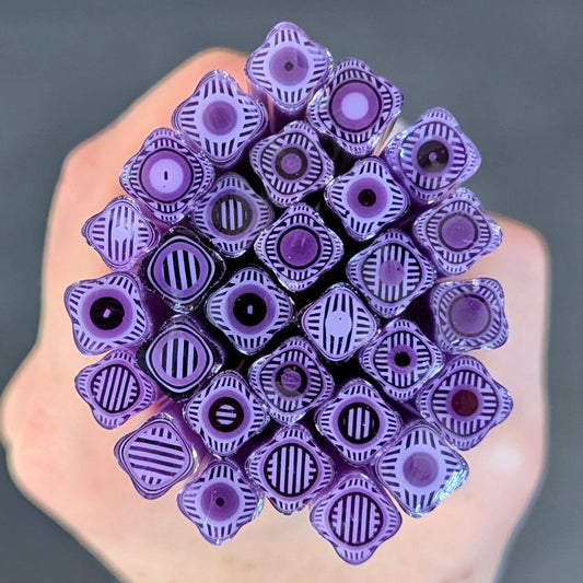 M/LG Purple Lavender Geo COE 90
