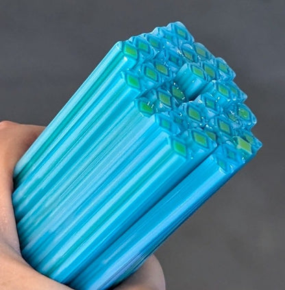 Blue Green Harlequin COE 96