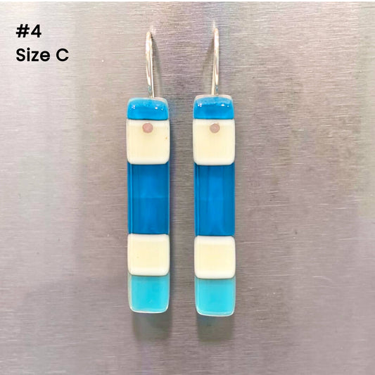Straight Earrings 04  - Size C