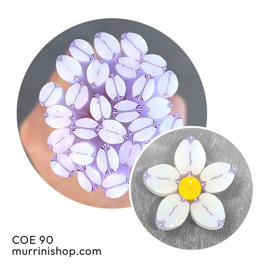 Lavender White Petals COE 90