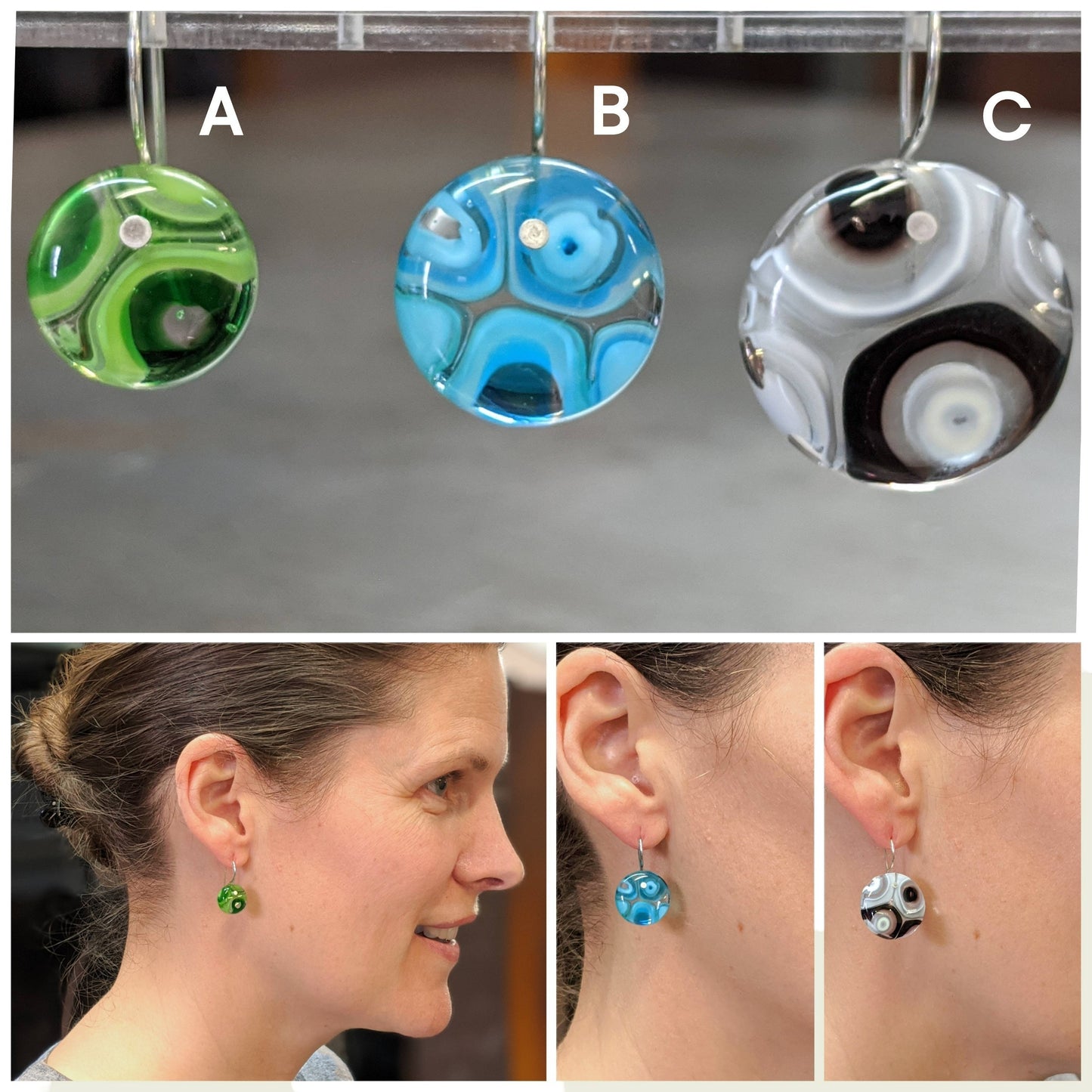 Round Earrings 00 - Size C