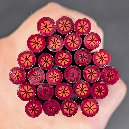 Red Tangerine Starburst COE 90