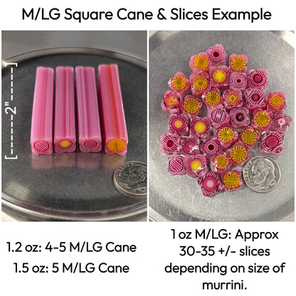 M/LG Pink Yellow Geo COE 90
