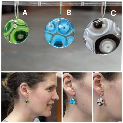 Round Earrings 02 - Size B