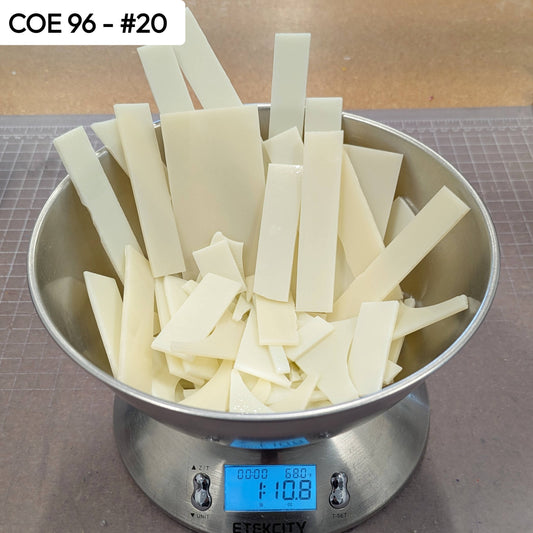 COE 96 Scrap Glass #20 - 1lb 10.8oz