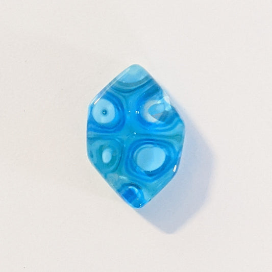 Murrini Gem Pendant J102   1.25" x .75"