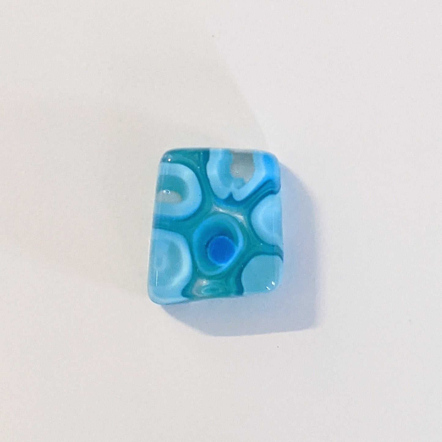 Murrini Gem Pendant  J109   .75" x .5"