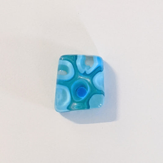 Murrini Gem Pendant  J109   .75" x .5"