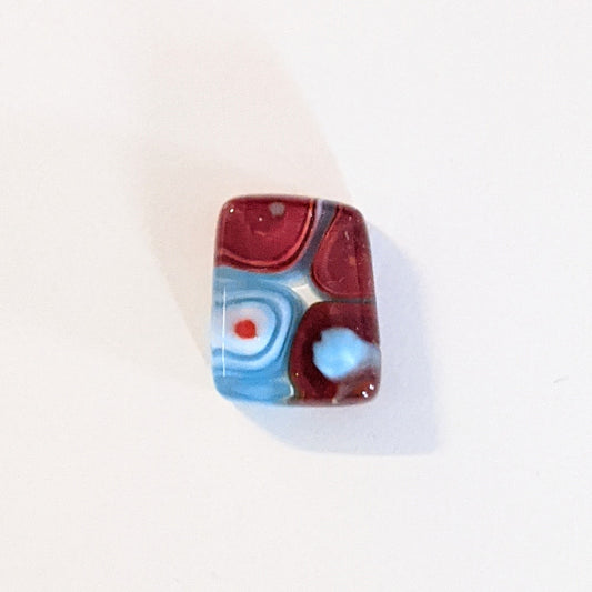 Murrini Gem Pendant  J115   .65" x .5"