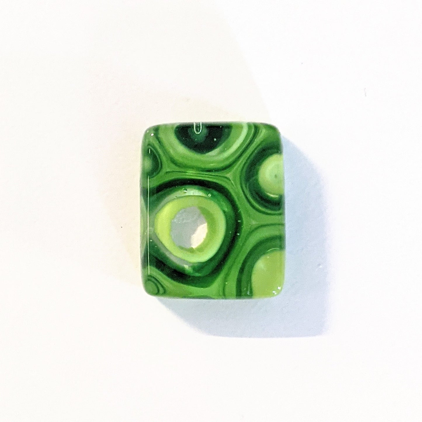 Murrini Gem Pendant J116   .75" x .6"