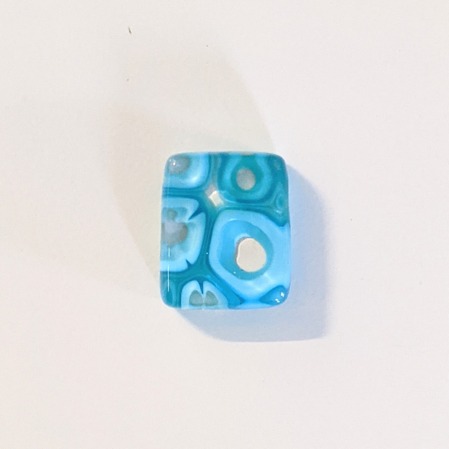 Murrini Gem Pendant J117   .75" x .5"