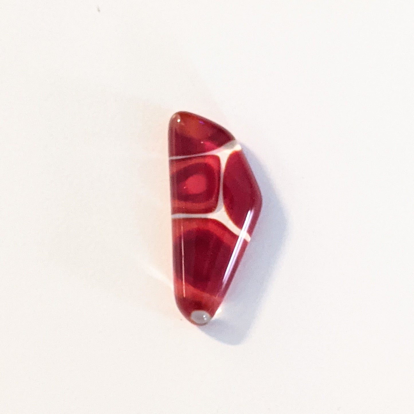 Murrini Gem Pendant J123   1" x .5"