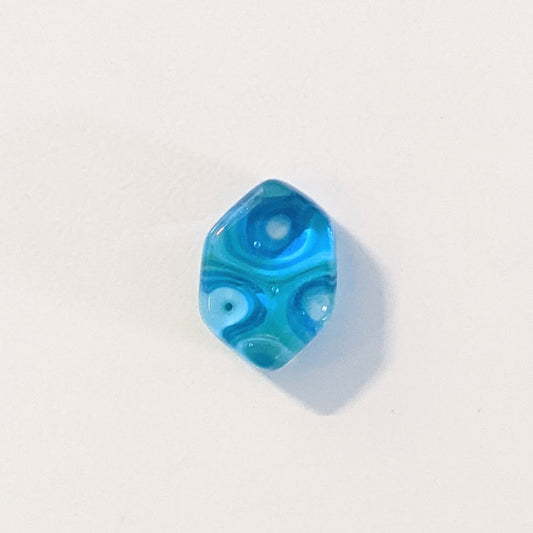 Murrini Gem Pendant J125   .75" x .5"