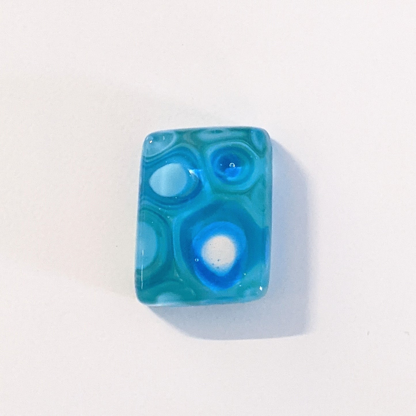 Murrini Gem Pendant J131   .75" x .65"