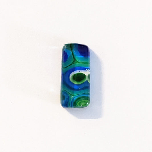 Murrini Gem Pendant J134  .75" x .35"
