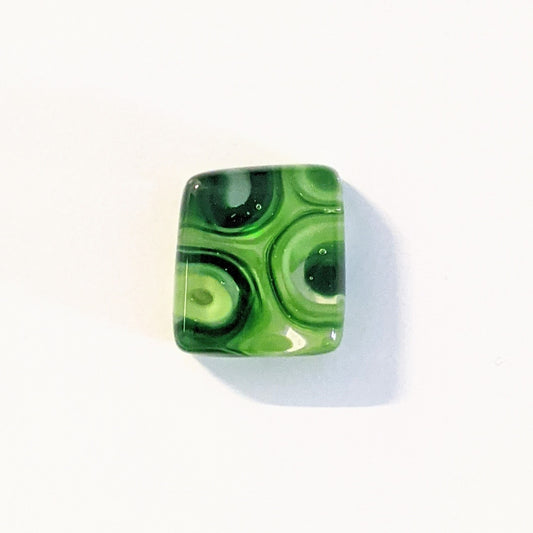 Murrini Gem Pendant J136  .65" x .5"