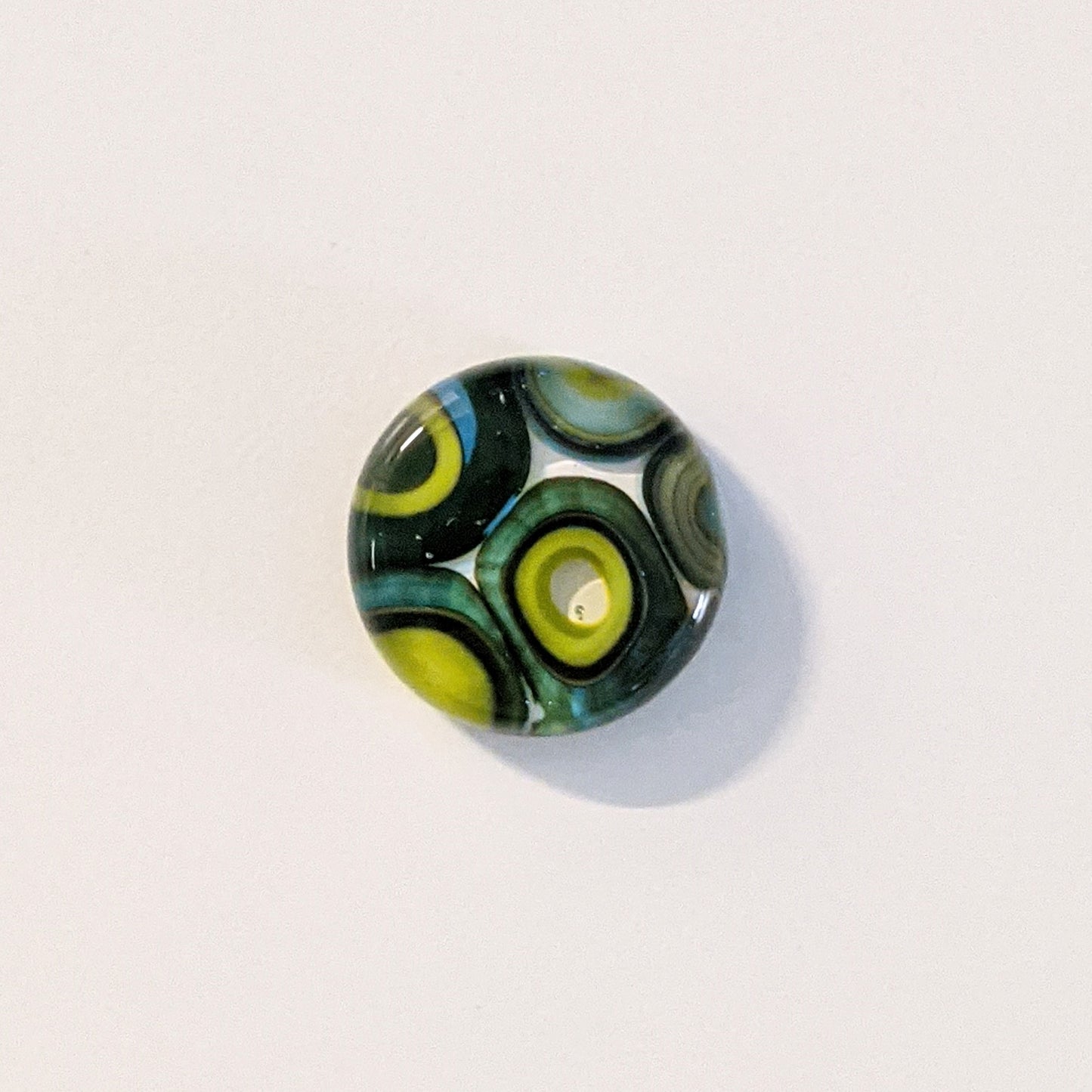 Murrini Gem Pendant J150  .75" Round