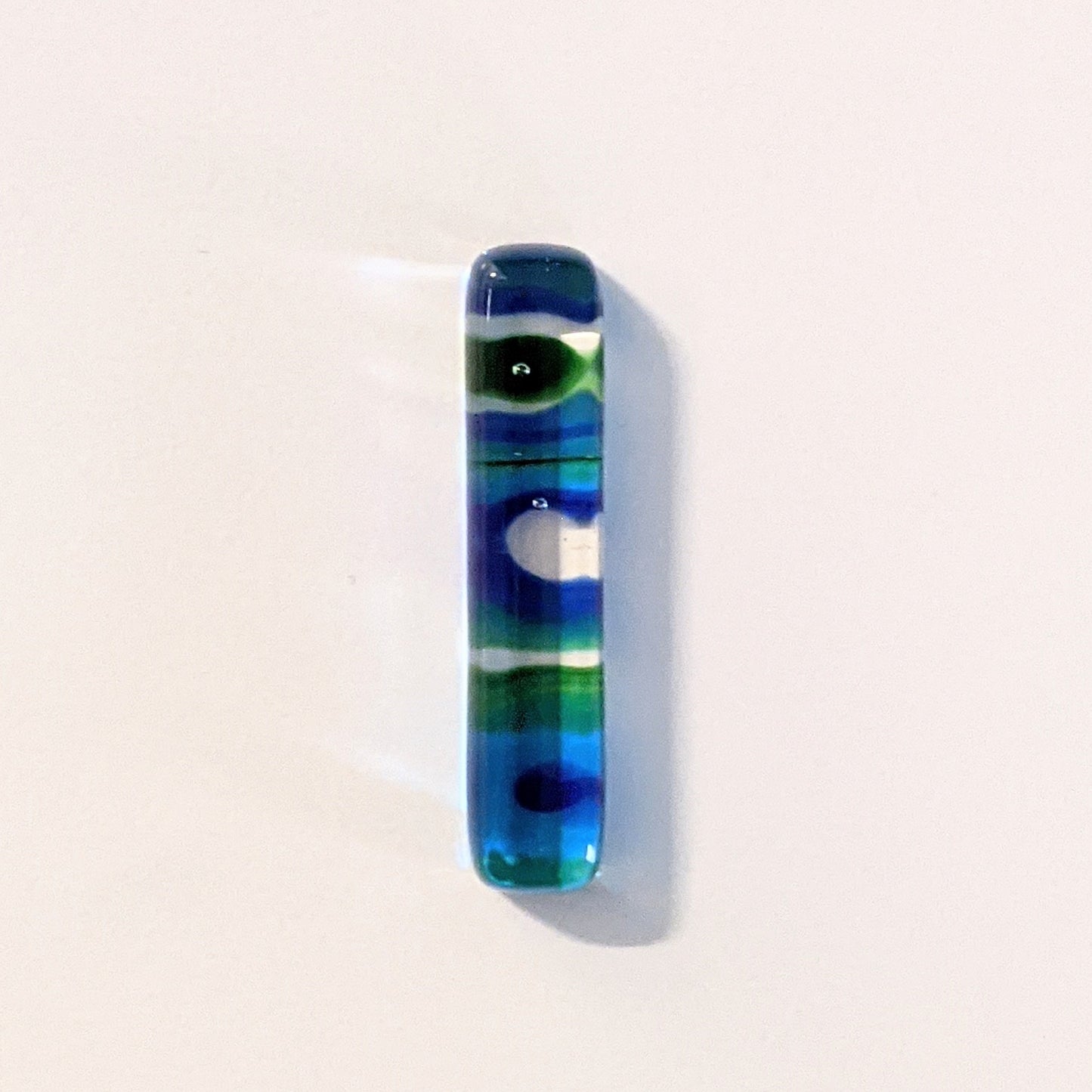 Murrini Gem Pendant J161  1.5" x .25"
